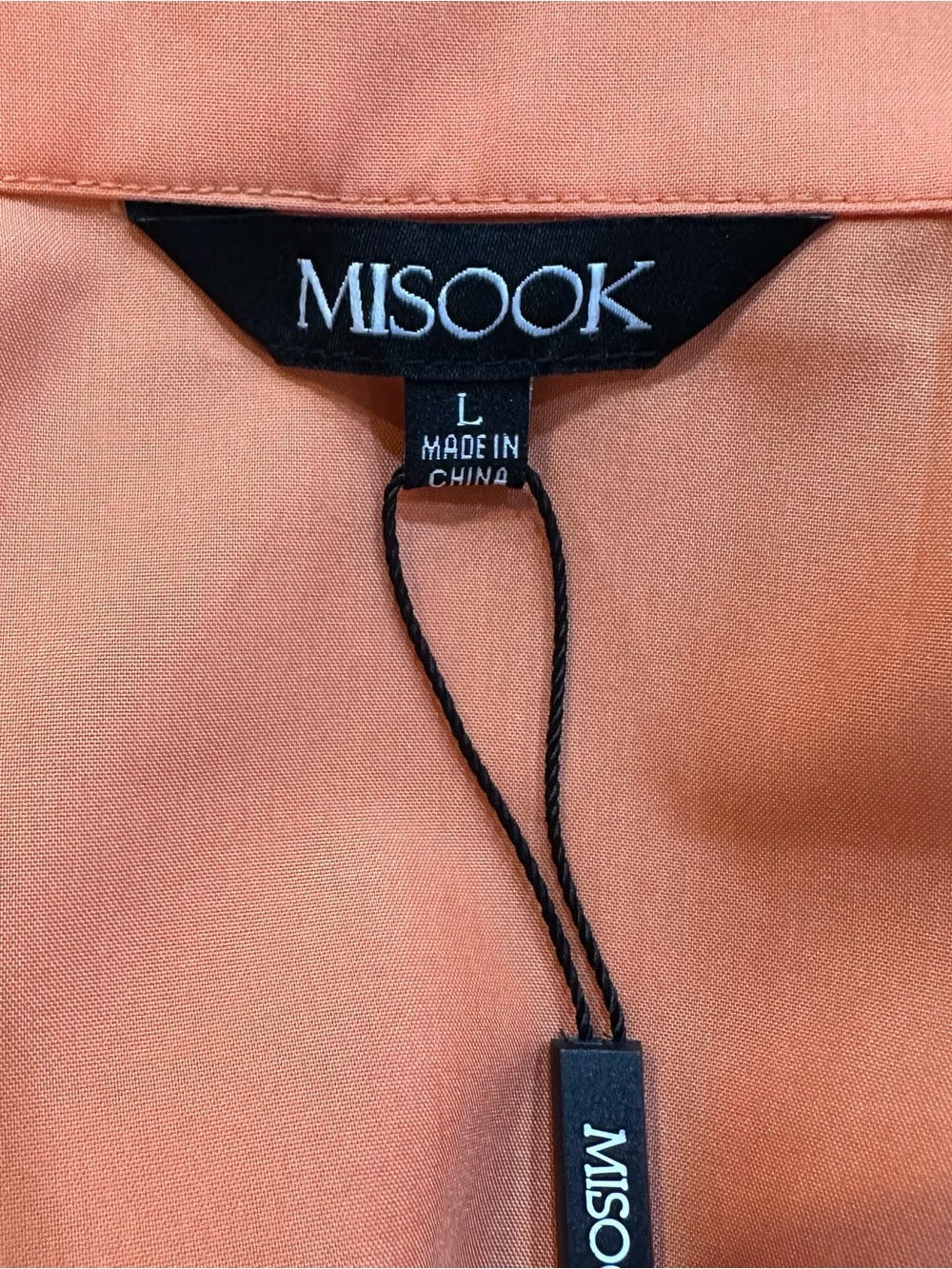 Misook Women’s‎ Short Puff-Sleeve Poplin Blouse New Size Large - Picture 8 of 11